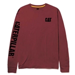 M1510034BRK • Banner L/S Tee Brick Heather