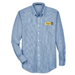 MAC-D640 • Gingham Check Woven Dress Shirt