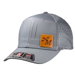 MAC632 •  Richardson M Flag Patch Cap - Charcoal