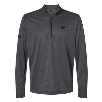 MAC-A593 •  Space Dyed Quarter-Zip Pullover