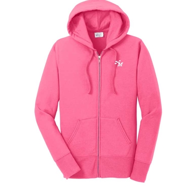 MAC-LPC78ZH •  Ladies Full Zip Hooded Sweatshirt