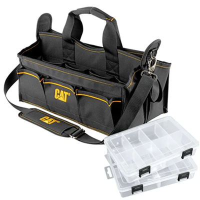 M240045 • 17" Tech Tool Tote with Storage Cases