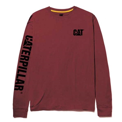 M1510034BRK • Banner L/S Tee Brick Heather