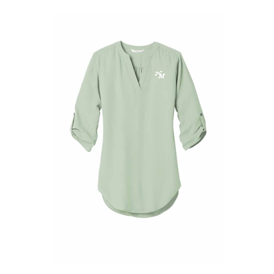 MAC-LW701 • Ladies 3/4-Sleeve Tunic Blouse