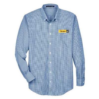 MAC-D640 • Gingham Check Woven Dress Shirt