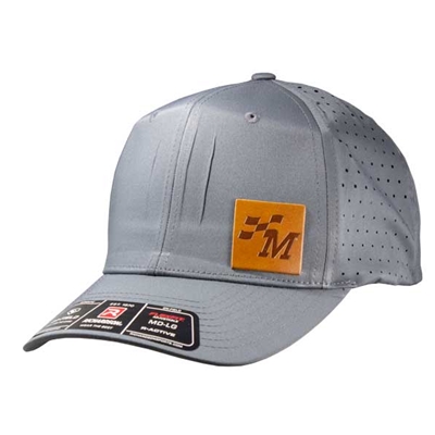 MAC632 •  Richardson M Flag Patch Cap - Charcoal