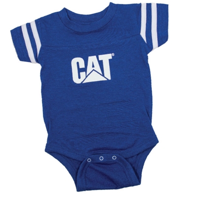 CT9107<br>Blue Infant Football Bodysuit
